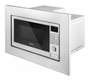 ECG MTD 2081 VGSS mikrohullámú sütő beépítő kerettel ezüst